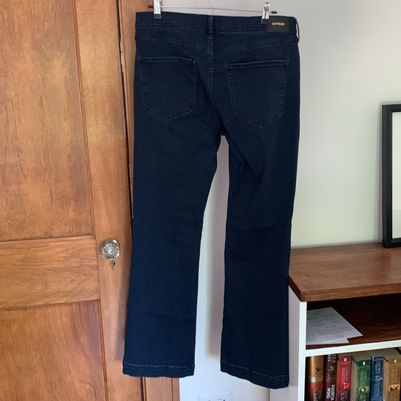 Express Dark Wash Bootcut Jeans - Picture 4 of 7